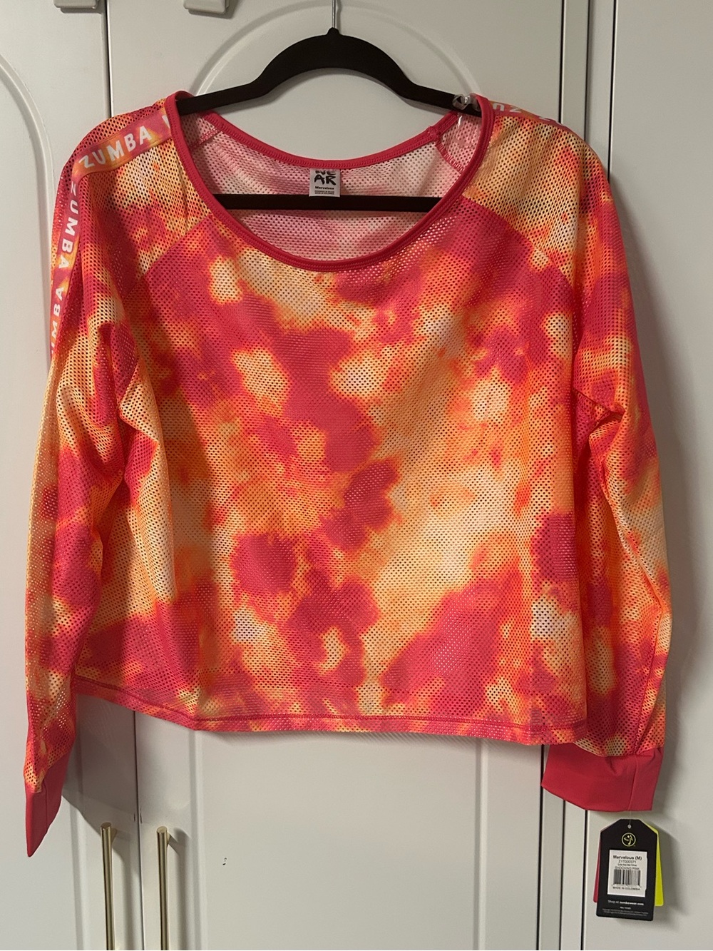 Zumba Mesh Top